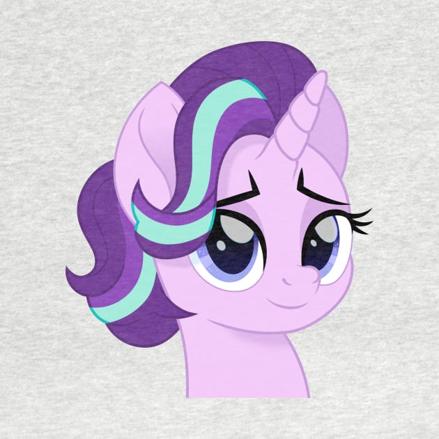 Starlight Glimmer portrait short mane by CloudyGlow